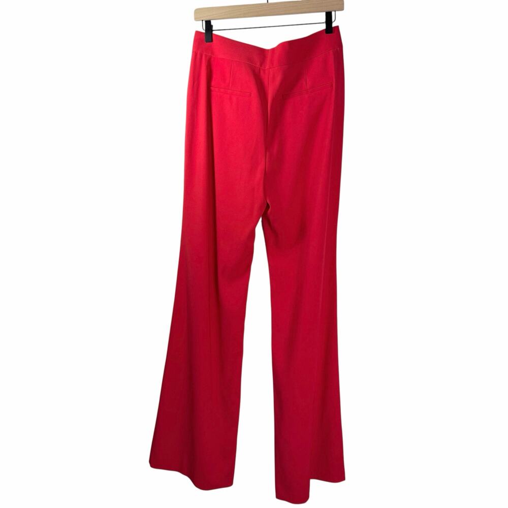 New Alice & Olivia Bright Poppy High Waisted Wide Leg Pants Size 8 - Picture 2 of 8